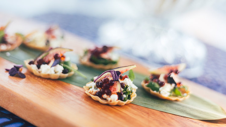 Culinary delights on motor yacht LUCKY LADY